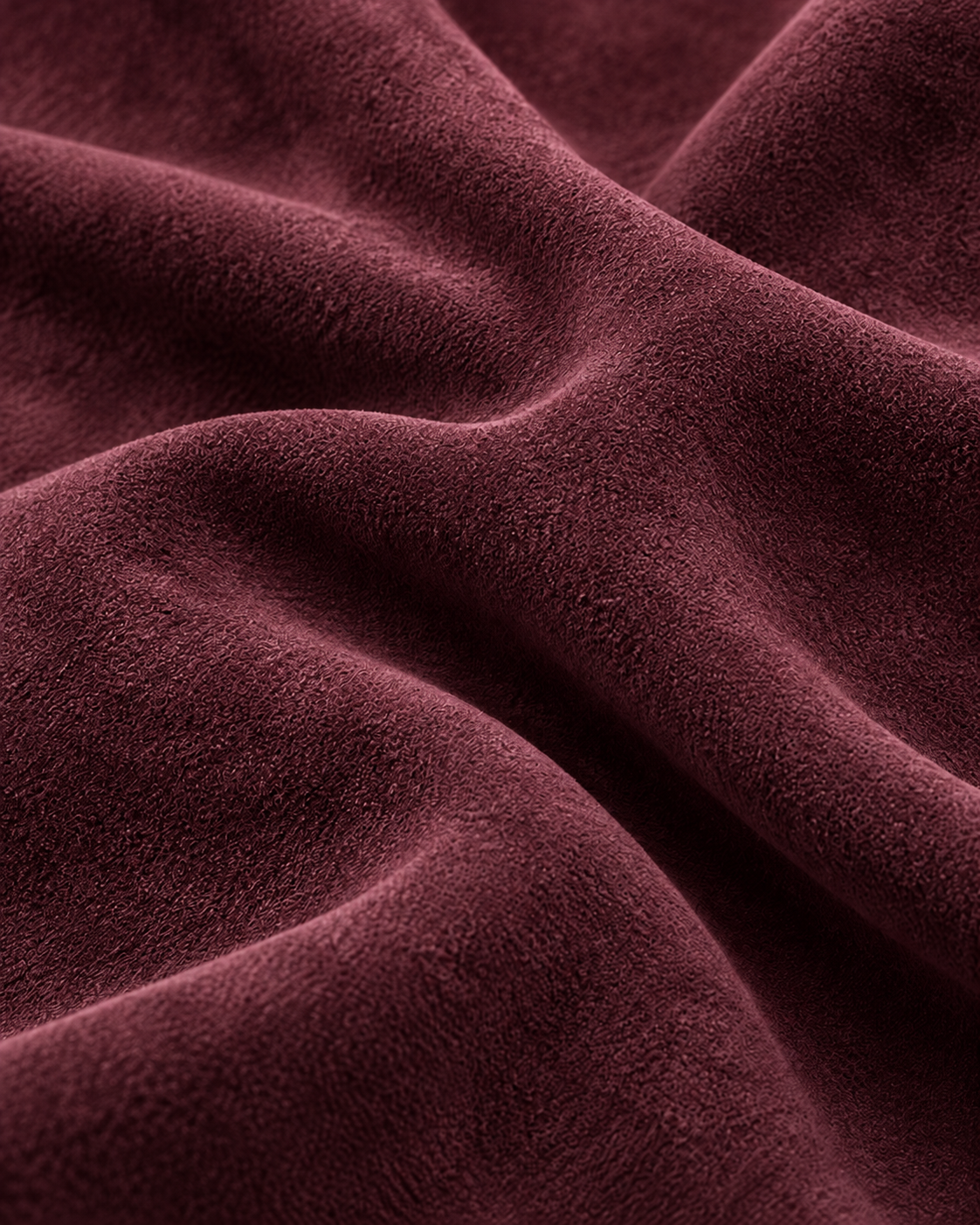 Alcantara fabric in Wine Red