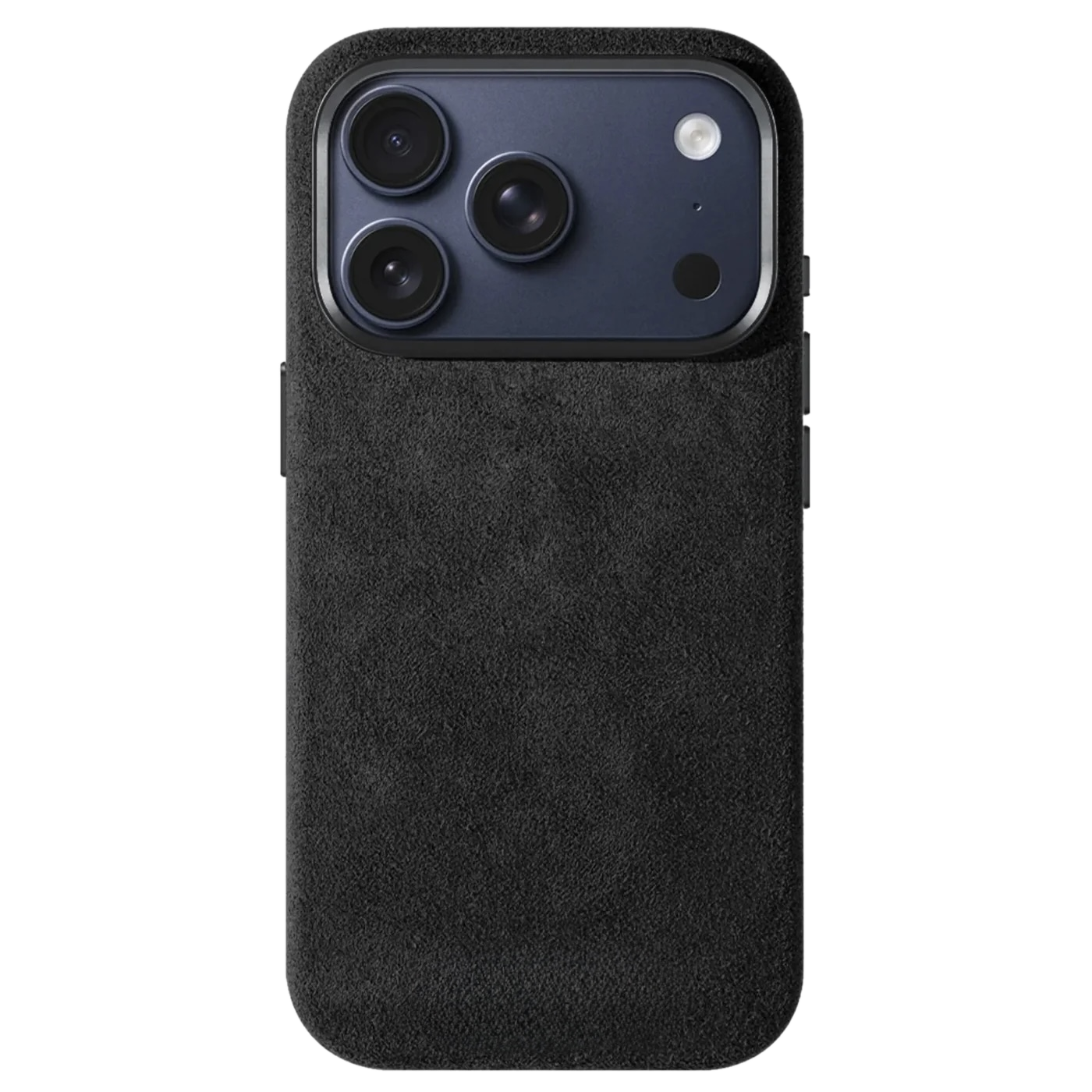 MONVARA Alcantara case in Deep Black